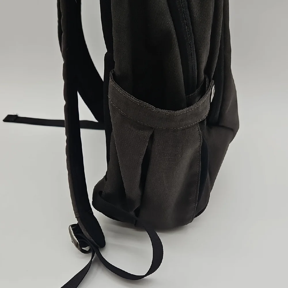 REI Dark Green Gray Tone Backpack with Pink Zipper Pulls